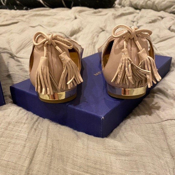 Aquazzura Firenze Forever Marilyn Tassel Flat 41 - Picture 5 of 11